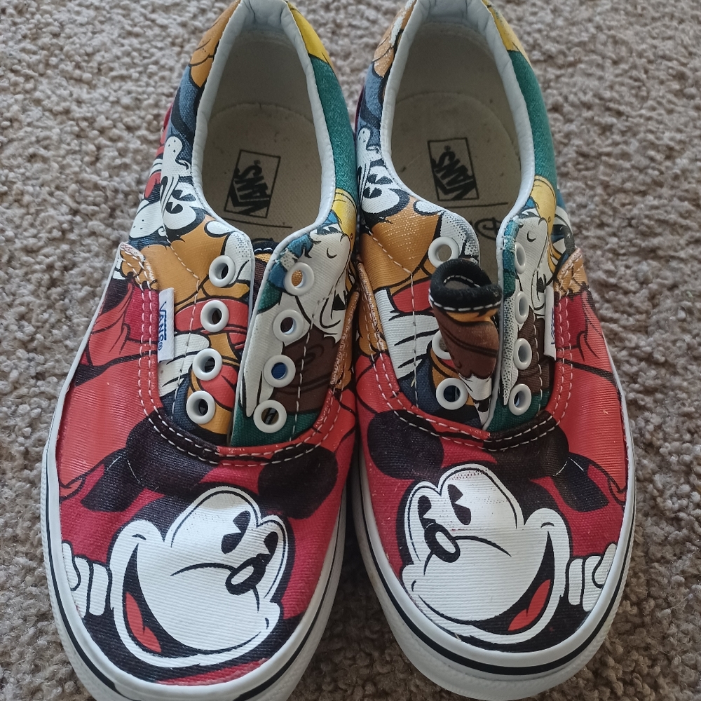 Disney limited edition vans shoes